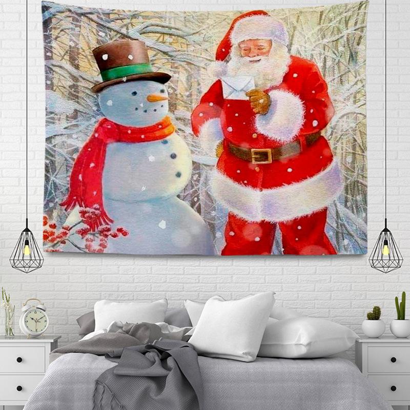 Рождественская серия Подвесной тканевый гобелен 100x75cm — фото 6