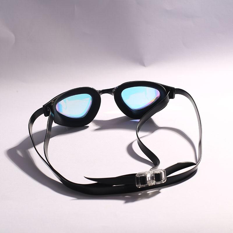 Professional Anti-Fog Silicone Swimming Goggles With UV Protection Optimal Performance and Mirror Lens