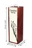 Canadian Horse - Wine Box with a Horse, Alcohol Box with Graphics, Personalized Gift Box from the Art-Dog Brand