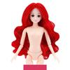 30cm 20/26Jointed Girl Doll Nude Body Parts Dolls With Hair Kids Toys 23 Jointed Girl Doll