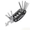 1pc 16 In 1 Bike Bicycle Multi Repair Tool Set Kit Hex Spoke Cycle Screwdriver Tool Wrench Mountain Cycle Tool Sets Black
