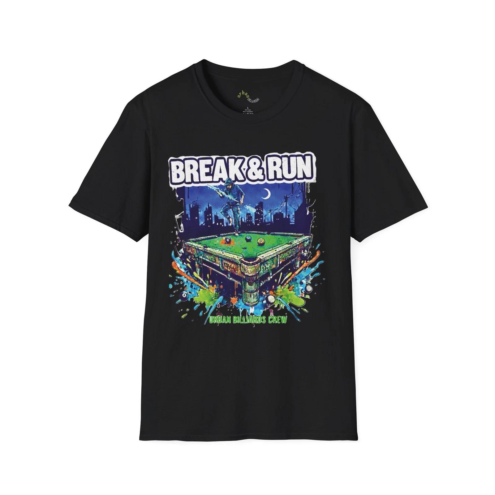 Break & Run Unisex Softstyle T-Shirt M