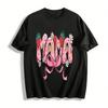 Strawberry Daisy Maria Print Girls Casual T-Shirt Pure Cotton T-shirt