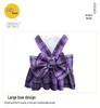 Pet Plaid Skirt Vest Harness & Leash Set for Dogs & Cats