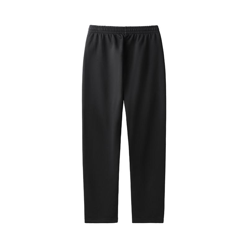 Li-Ning Fashionable Hooded Solid Color Simple Daily Versatile Jacket Fleece Long Pants Casual Sports Suit Women suit AWDVJ00-4+AKLVD34-1