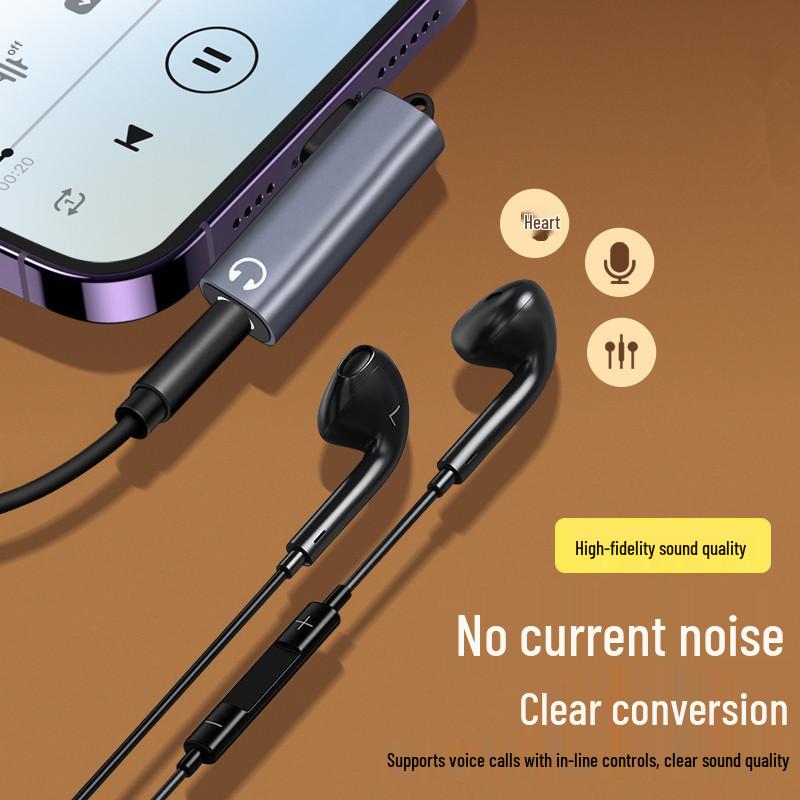 Universal 3.5mm To Type-C Headphone Adapter for Apple, Huawei, Xiaomi, Samsung Devices