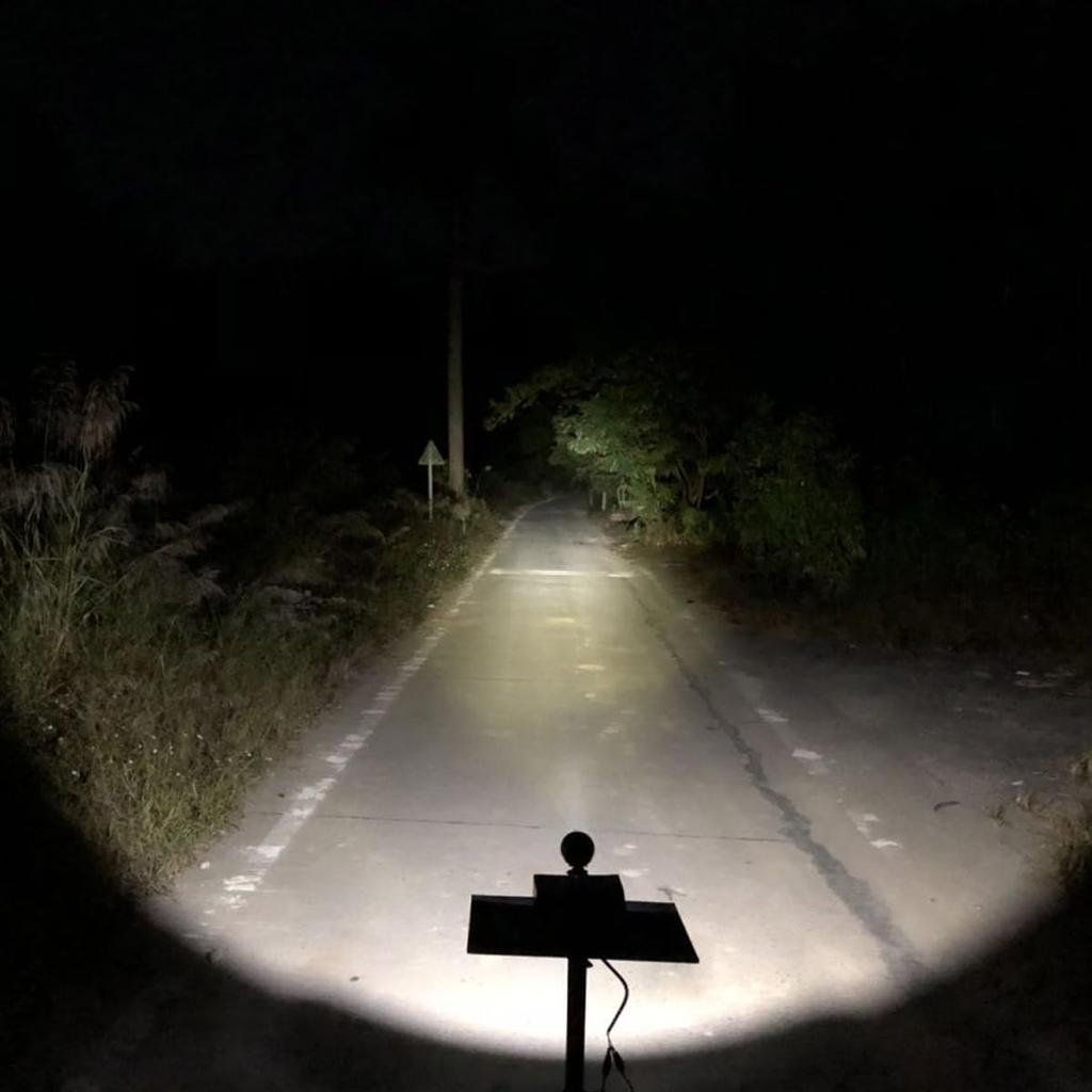 LED Work Motorcycle Auxiliary Fog Narrow Beam Compatible with DC12V and IP68 and Set of Lightronic Mini-Sized Light, Round, Light, 10W, 6000K, Light,