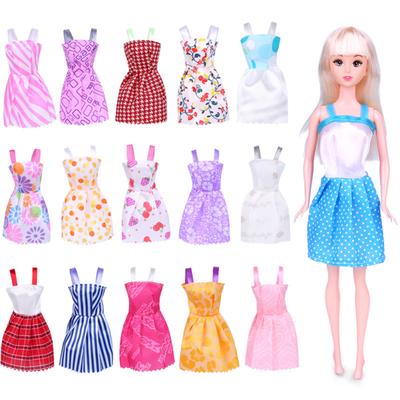 10/16PCS Simulate Toy Skirt Dress for 29CM Doll Toy Accessories Gift