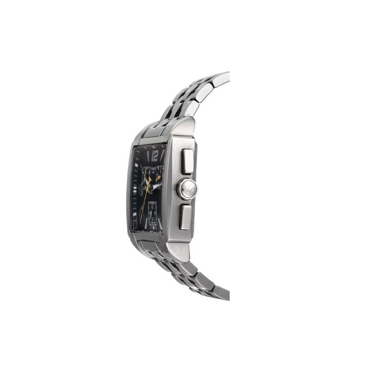 TISSOT Quartz Movement 100m Water Resistance Men's Watches Watch 39*11mm Black Dial Stainless Steel Case T005.517.11.057.00