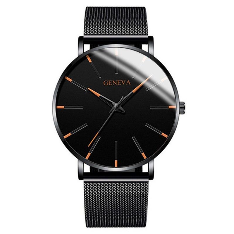 Módní modré jehlové pánské hodinky Pánské hodinky Quartz