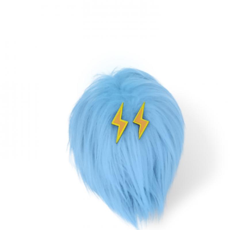 Thunder 08 Mini Doll Key Ring  Long Hair  2024 Ateez Pop Up