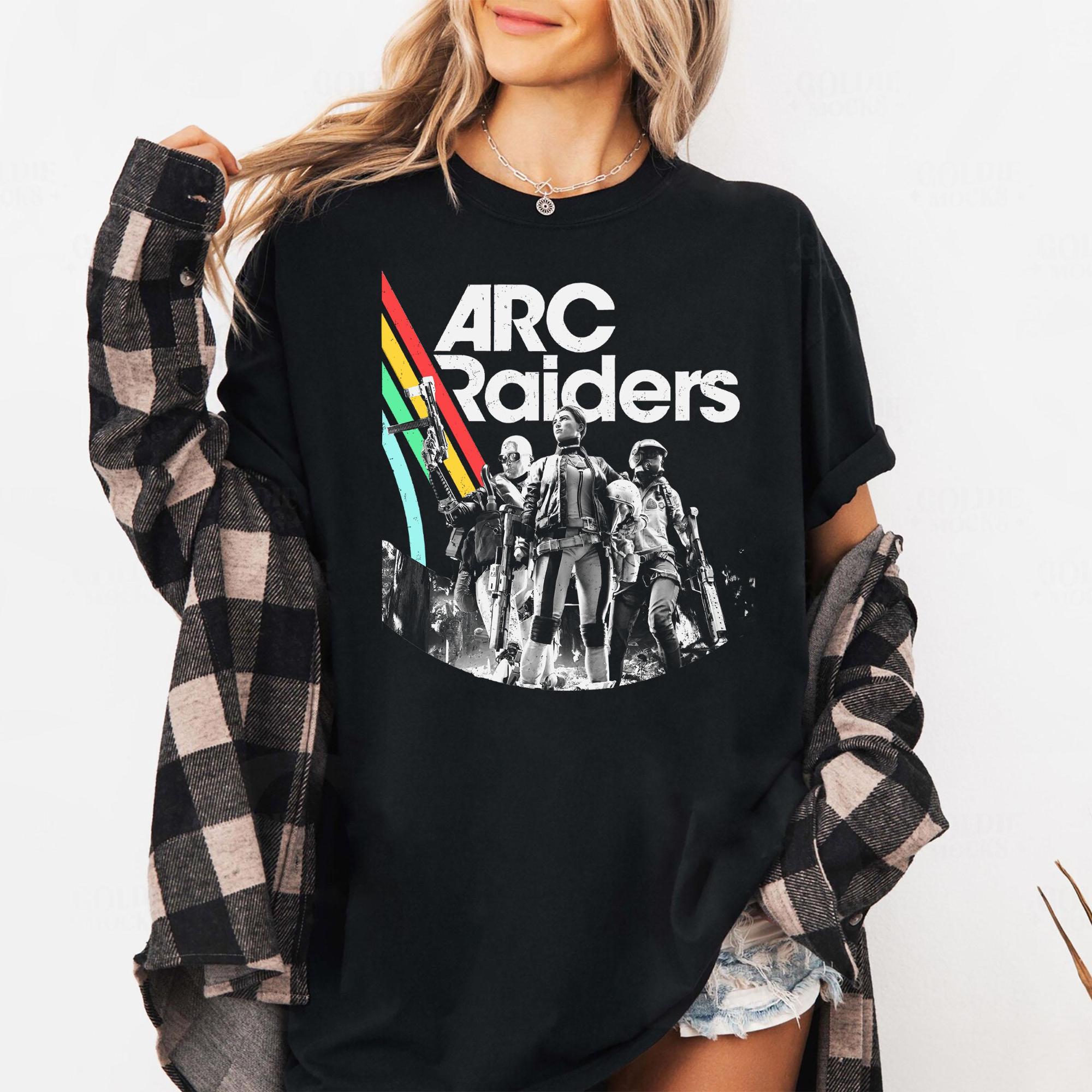 

Arc Raiders Game Printed Tshirt for Womens Spring and Summer Fashion Trend Pure Cotton Top Neutral Short Sleeved Tshirt S