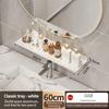 Bathroom Rack Bathroom Shelf Toilet Storage Rack Toilet Kitchen Space Aluminum Hang On the Wall Punch-free Rack Hanging Shelves