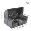Rattan Sun Island Seating Set, Sofa with Canopy, Footrest, Armchairs, and Table, Outdoor Garden Furniture, Lounge Furniture for Balconies and Gardens,