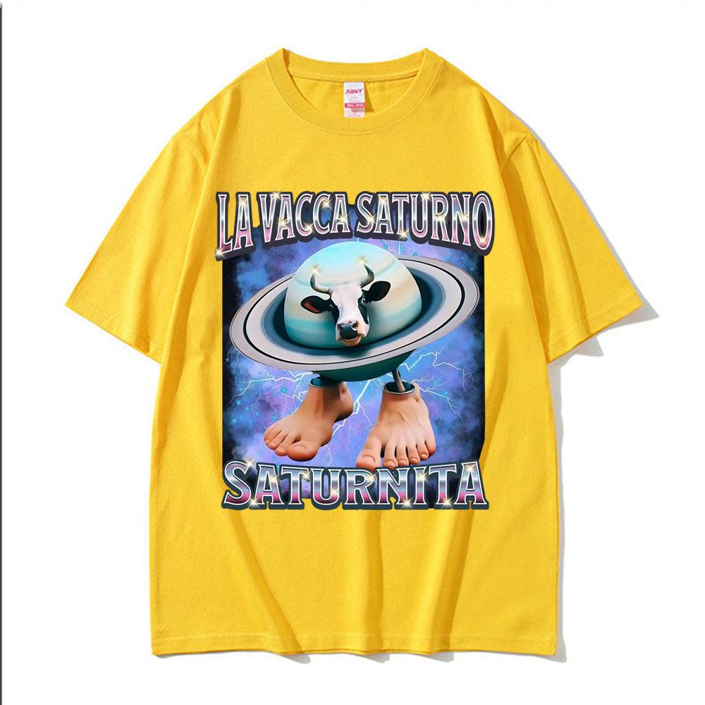 Roliga Ko Meme T-shirts för Kvinnor Harajuku Hip Hop Humor T-shirt Sommartoppar T-shirt