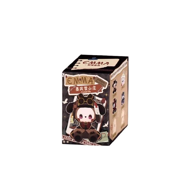 Original Lucky Emma Secret Forest Blizzard Mountain Villa Series Blind Box Anime Figure Desktop Decoration Christmas Gift Kawaii Random Trendy Mystery