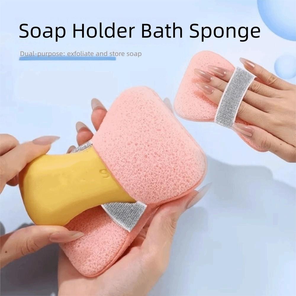 1Pc Bath Foaming Soap Foaming Net Soaps Saver Foam Mesh Durable Bathing Bubble Maker  Cleaning Tool
