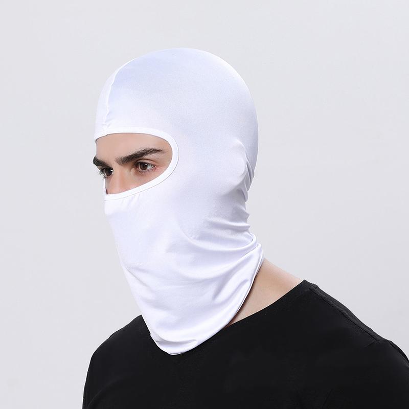 Motorcycle Balaclava Full Face Mask Summer Breathable Motorbike Riding Neck Face Mask Motocross Cycling Mask Helmet Hood Men