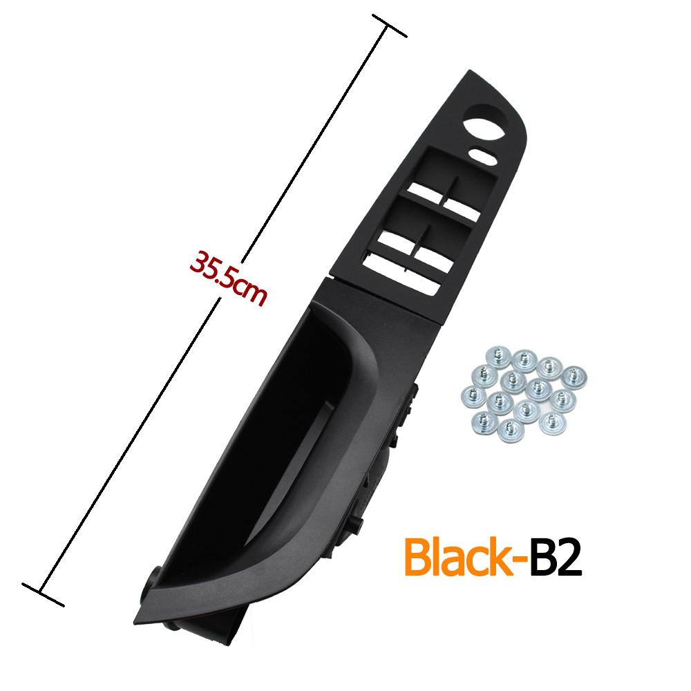 Interior Front Left Driver Door Armrest Pull Handle Panel Cover Trim For BMW 3 Series E90 E91 316 318 320 325 328 2005-2012
