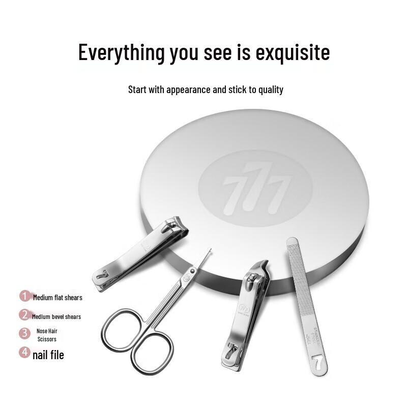 777 (Three Seven) Nail Care Tool Kit