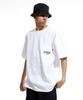 CREAM SODA LAB Basketball Oversized Heavyweight Pocket Short Sleeve T-Shirt White Black