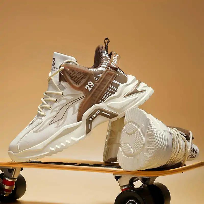 Backless Non Slip Yellow Boots Men Woven Sports Men's Shoes White Summer Sneakers Luxe Trainers Imported Trending Products