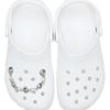 Crocs Silver Lux Studded Chain Gibitz Pack