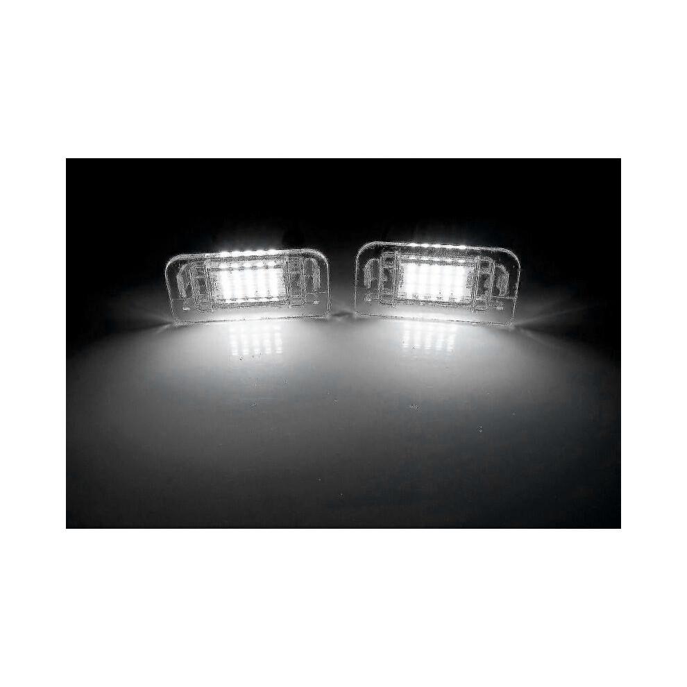 2pcs Luces LED para Matrícula de Coche compatibles con Mercedes Benz Clase B W246 W242 Canbus