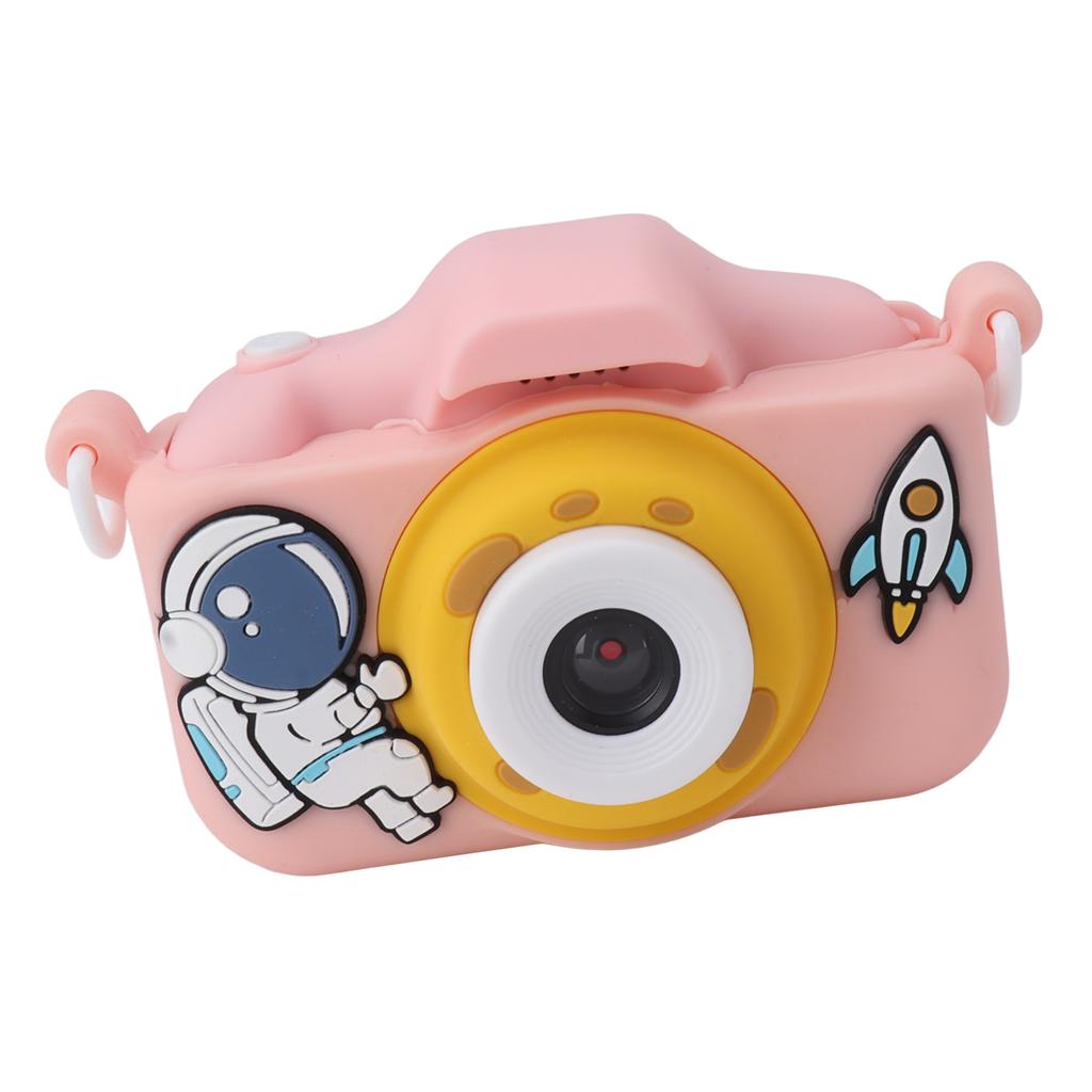 Kids Camera 20MP for Boys and Girls Birthday Gift With Game Video Recorder 1080P 2in IPS Blue Pink