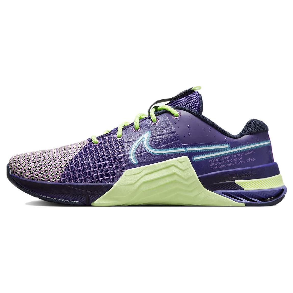 Nike Metcon 8 AMP Deep Purple Barely Volt DV1206-500 EU 44