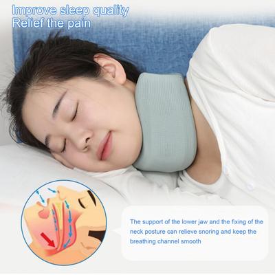 Neck Brace Soft Breathable Pain Relief Posture Correction Anti-Snoring Support Cervical Collar Ergonomic Neck Protector Brace