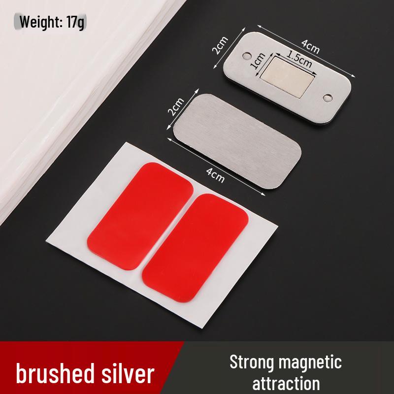 Stainless Steel Magnetic Cabinet & Door Catch - Invisible Punch-Free Closer