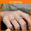 Chic Geometric Design Copper Ring With Rhinestones And Pearls Ideal For Womens Fashion Accessories