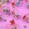 Christmas Cartoon Ball Erasers - Holiday Gifts for Kids