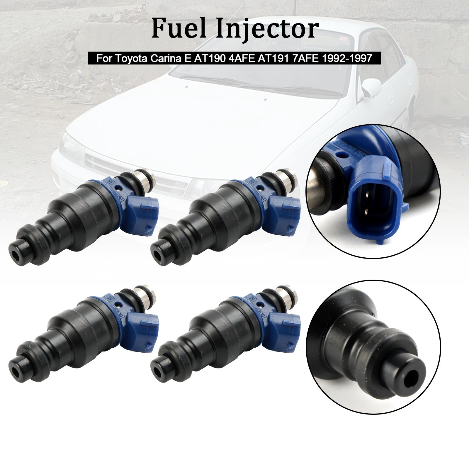 

4PCS Fuel Injector 23250-02030 Fit for Toyota Carina 1992-1997 23209-02030