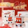 Compatible LEGO Burger & Fries 3D Micro Blocks - Kids' Avocado & Fruit Building Toy Gift