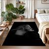 Adele Print Crystal Velvet Plush Rug Anti?Slip Wear?Resistant Floor Carpet For Indoor Household Home Decoration