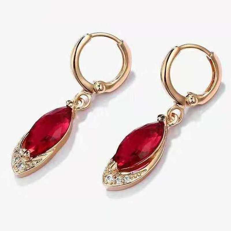 Sace Gems Klassische Kupfer-Zirkon-Ohrringe für Frauen, Hochzeitsgeschenke