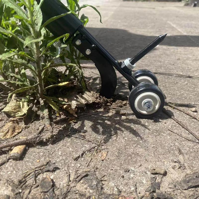 Heavy duty garden weeding tool manual weeder for dandelion grass, garden cleaning tool