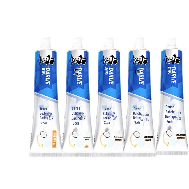 Зубная паста Hawley & Hazel Super White с пищевой содой 190 г x 5 упаковок