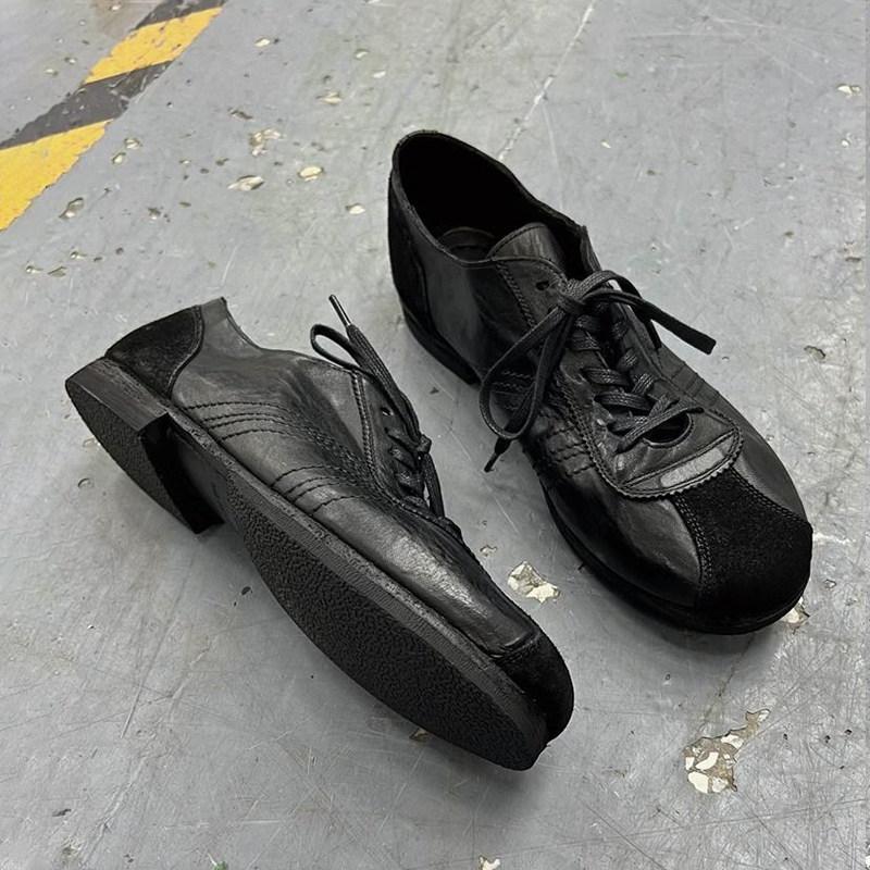 Classic Dexun Shoes 2.0 Retro Trendy Lazy Shoes Flat-Soled Small Leather Shoes British Style Men And Women Casual Commuting