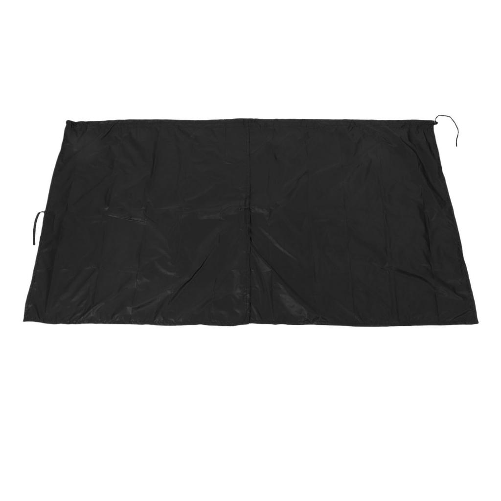 Car Divider Curtain Polyester Light Blocking Sunshade Rear Seat Side Window Divider Shade Cover for