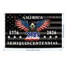 Bandiera Commemorativa del 250° Anniversario della Nascita dell'America Striscione Patriottico USA per il Giorno dell'Indipendenza Regalo da Collezione Storica 90x150cm
