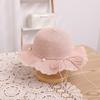 Baby Girl Sun Hat Summer Sun Protection Straw Hat Pearl Beach Bucket Hat Girls Sun Hat
