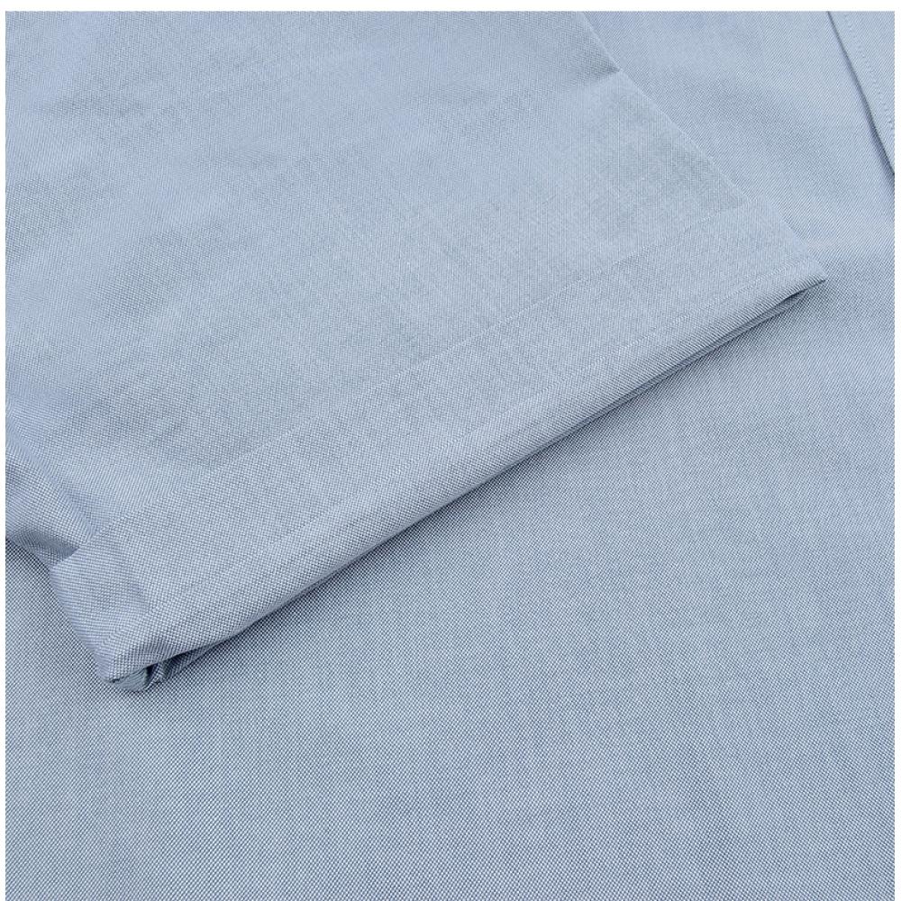 Ami Small Heart Logo Oxford Boxy Fit Short Sleeve Men S Shirt Co0031 4502