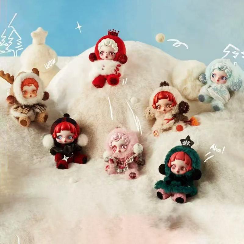 Plüsch Überraschungsbox Trend Spielzeug Rucksack Zubehör Puppe Winter Symphonie Kinder Weihnachtsgeschenk Puppe