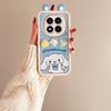 Redmi Note 14 Cross-Border Cartoon Fashion Leather Texture Ear Doll Case for Xiaomi 13Pro/13C