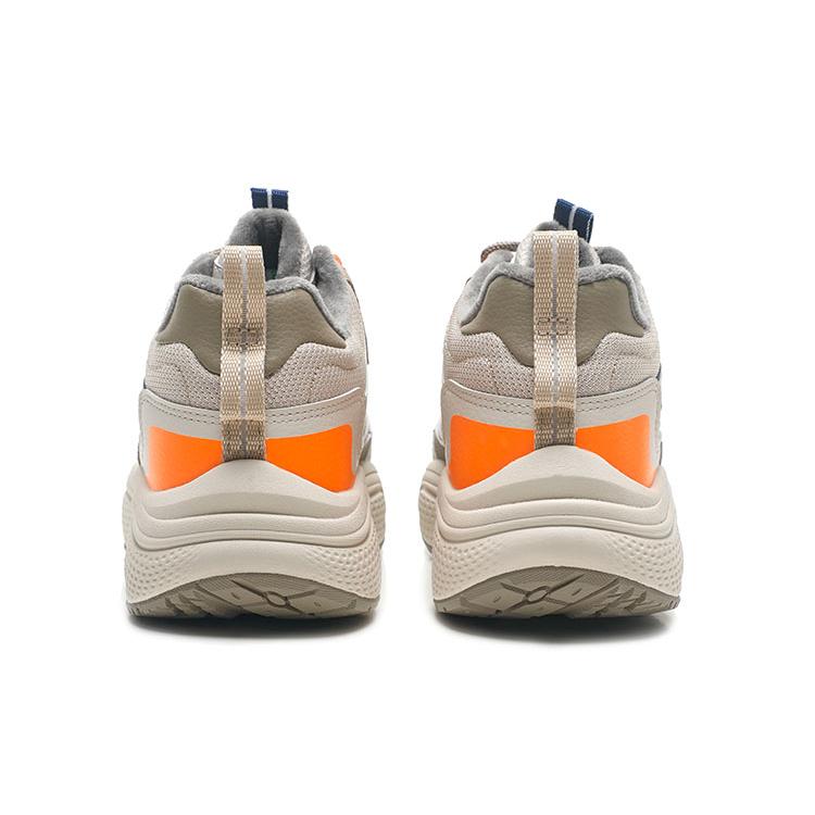 New Anta Life Collection Waterproof And Warm Low-Top Casual Shoes Men's Withered Wood Color 912348981-3