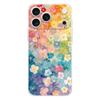Soft Clear TPU Phone Case For iPhone 17 Air 16E 16 11 15 14 Pro MAX 12 13 7 8 Plus SE Easter Cover Summer Colorful Flower