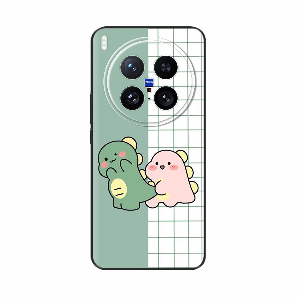 For VIVO X200 Ultra Case Cute Cartoon Painted Back Cover For VIVO X200 Pro Mini X100 Ultra Shockproof Shell Bumper Fundas Para